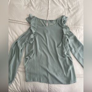 Charlotte Russe Cut out shoulder blouse